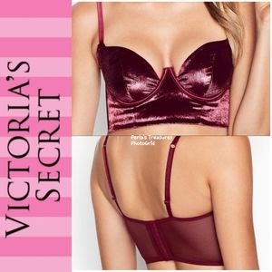Victoria's Secret Very Sexy Balconet Velvet 34C